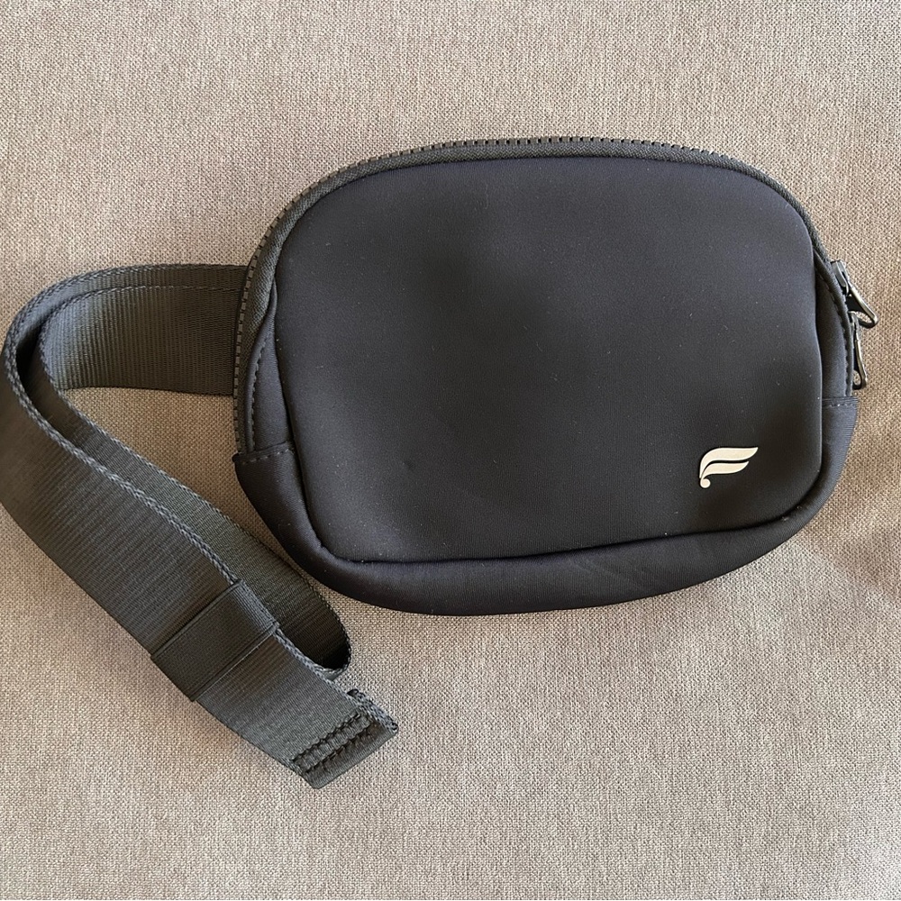 Fabletics Black Scuba belt Bag